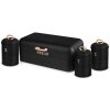 BERLINGERHAUS Chlebovka a dóza na potraviny sada 4 ks Black Rose Collection BH-6753