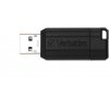 VERBATIM Flash Disk 64GB USB 2.0 Store 'n' Go PinStripe, čierna 49065