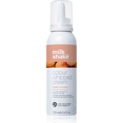Milk Shake Colour Whipped Cream tónovacia pena pre všetky typy vlasov Rose brown 100 ml