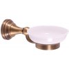 MORAVA RETRO - Kúpeľňové doplnky Keramická mydelnička, stará mosadz (bronz) MKA0300SM, RAV Slezák MKA0300SM