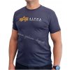 Alpha Industries LABEL T tričko pánske rep blue Farba: modrá, Veľkosť: XXL