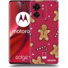 Picasee silikónový prehľadný obal pre Motorola Edge 40 - Gingerbread