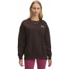 Dámska mikina cez hlavu Under Armour ICON FLEECE OS CREW W hnedá 1379475-246 - S