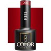 OCHO NAILS Hybridný lak red 207 - 5 g