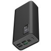 Platinet Power Bank PMPB30WQC728B 30000mAh PD3.0 QC3.0 display černá 5907595457293