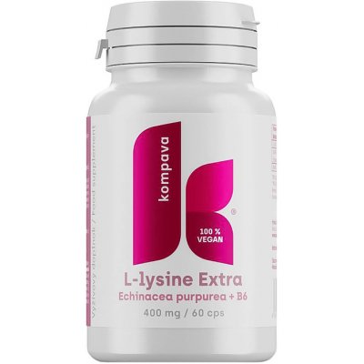 Kompava L-Lyzín Extra 400 mg 60 kapsúl