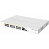 MikroTik Cloud Router Switch CRS328-24P-4S+RM, 24x GbE PoE/PoE+, 4x SFP+, RouterOS/SwOS, L5, PSU, 1U (PoE budget 450W) CRS328-24P-4S+RM