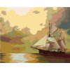 Zuty – Maľovanie podľa čísel – Plachetnica a slnko (D. Rusty Rust), 40 × 50 cm, plátno 8596530180289