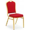 HALMAR Banketová stolička K66 červená skladová