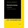 Deutsche Syntax (Judith Berman)(Brožovaná)