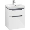 Villeroy & Boch Subway 2.0 skrinka 48.5x37.9x59 cm závesná kúpeľňová skrinka pod umývadlo biela A90710DH