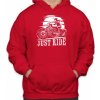 Fajntričko Motorkárska mikina Just ride