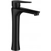 CERANO - Umývadlová stojanková batéria Sabrina - vysoká - čierna matná