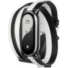 Remienok pre Xiaomi Smart Band 8 dvojitý Čierno-Biely