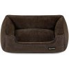Pelech pre psa so snímateľným poťahom, pohovka pre psa, 90 cm, hnedý