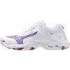 Dámska volejbalová obuv Mizuno, WAVE LIGHTING Z8 W biela,fialová, 40 EU
