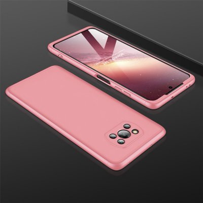 Púzdro SES Ochranné 360 ° celotelové plastové Xiaomi Poco X3 - ružové