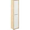 Rioma TYP 06 vysoká policová skriňa dub artisan / biela