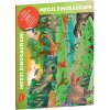 Čítaj a nalepuj – MEDZI DINOSAURAMI, kniha se samolepkami | Tavazziová Laura