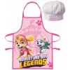 Javoli Detská dievčenská zástera a čiapka Tlapková patrola Paw Patrol Skye a Everest