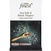 Tesco Finest Smažené zemiakové lupienky s morskou soľou a čiernym korením 150g
