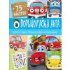 Teddies Pracovní sešit se samolepkami Doplňovačka auta + 75 nálepek CZ verze