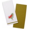INSPIO Uterák Kuchynské utierky - s Tropic 40x60 zelená