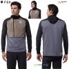 Fox Defend Thermal hoodie, hnedo čierna, L