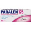 Paralen 125 mg Pre deti 20 tabliet