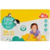 Fred & Flo Ultra Dry plienky Maxi 4+ 9-16 kg 46 ks