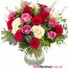 Kytica farebných ruží Marty