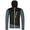 Ortovox Fleece Grid Hoody M dark arctic grey XL; Zelená mikina