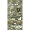 DETEXPOL Osuška Army 70x140 cm