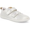 Stitch&Walk Barefoot dětské tenisky Stitch & Walk - met. white bílé třpytky