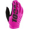100% Brisker Women'S Gloves Neon Pink/Black L