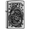Zippo 25548 Zapaľovač s emblémom zverokruhu Ryby