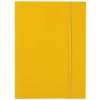Doska s gumičkou, 15 mm, kartón, A4, ESSELTE Economy, žltá