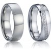 Steel Wedding Snubné prstene chirurgická ocel SSPL017 veľkosť: 65