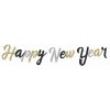 Girlanda na Silvestra Happy New Year Brokatová