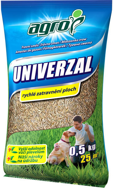 AGRO Trávna zmes UNIVERZAL 0,5 kg
