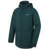 Husky pánsky hardshell kabát Nevr tmavá zelená