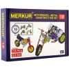 Merkur Stavebnica 018 Motocykle 10 modelov 182ks v krabici 26x18x5cm 34000018 - Kovová stavebnica