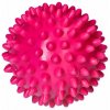 Masážny míček ježko SPIKY - růžový 7cm