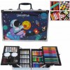 Pepita Súprava na kreslenie a maľovanie v kufríku 145ks Vesmír