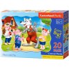 Castorland Puzzle Tri malé prasiatka, 20 dielikov