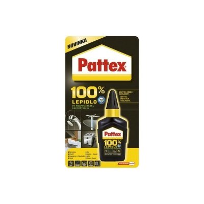 Pattex 100% 50g (univerzální lepidlo pro interiér i exteriér)