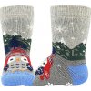 BOMA® ponožky Huhik ABS modré 1 pár 18-20 120566