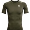 Pánske funkčné tričko s krátkym rukávom Under Armour HG ARMOUR COMP SS zelené 1361518-390 - 3XL
