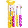 Detské zubné kefky Super soft premium 0-2 rokov 4080 štetín Nordics Oral Care 2ks