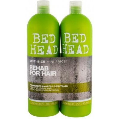Tigi Bed Head Re-Energize šampón 750 ml Re-Energize šampón + 750 ml Re-Energize Conditioner Revitalizující šampón + kondicioner darčeková sada
